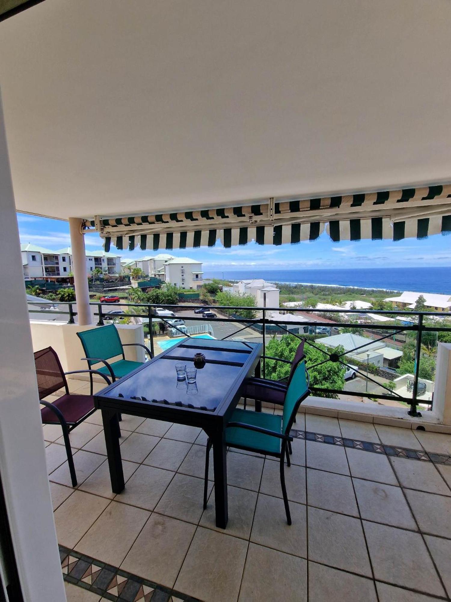 Appartement Villa Sur Le Toit, Vue Mer Saint-Gilles-les-Bains Buitenkant foto
